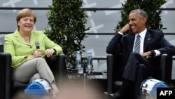 Angela Merkel dhe Barack Obama