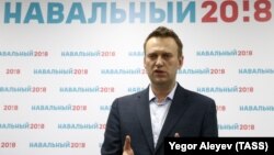 Оппозиционный политик Алексей Навальный.