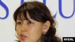  Джамиля Джакишева, жена бывшего топ-менеджера Мухтара Джакишева. Астана, 2 марта 2010 года.
