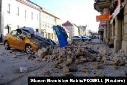 După cutremur la Sisak