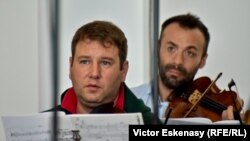 Concert mastrul Radu Chișu în repetiția la Rolandseck