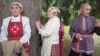 Udmurtia -- Kez -- udmurt ethnic ritual of worship to sacred spruce -- 18Sep2019