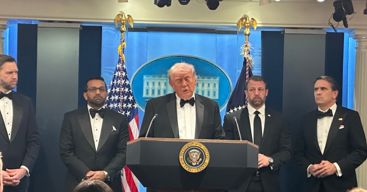 სროლის სამიზნე თეთრი სახლის კორესპონდენტების ვახშამზე სავარაუდოდ, ტრამპი იყო - აშშ-ის ოფიციალური პირი