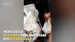 „Carusel” de nereguli la alegerile parlamentare din Azerbaidjan