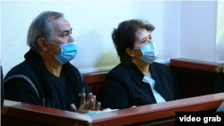 Ивери Мелашвили и Наталья Ильичева в зале суда