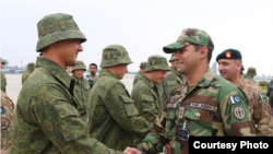 Russian soldiers arrived in Pakistan for the two countries' inaugural joint military exercise, officials said on September 23.