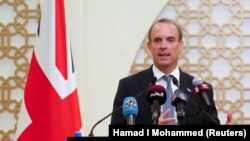 Zamjenik britanskog premijera Dominic Raab, 2. septembar 2021.