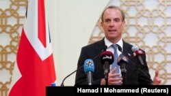 دومینیک راب٬ وزیر خارجه بریتانیا