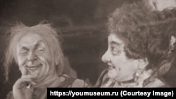 А. Треппель и Э. Каплан в спектакле "Колдунья"