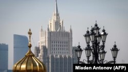 Здание МИД РФ в Москве