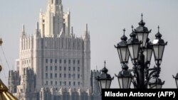 Здание МИД РФ в Москве