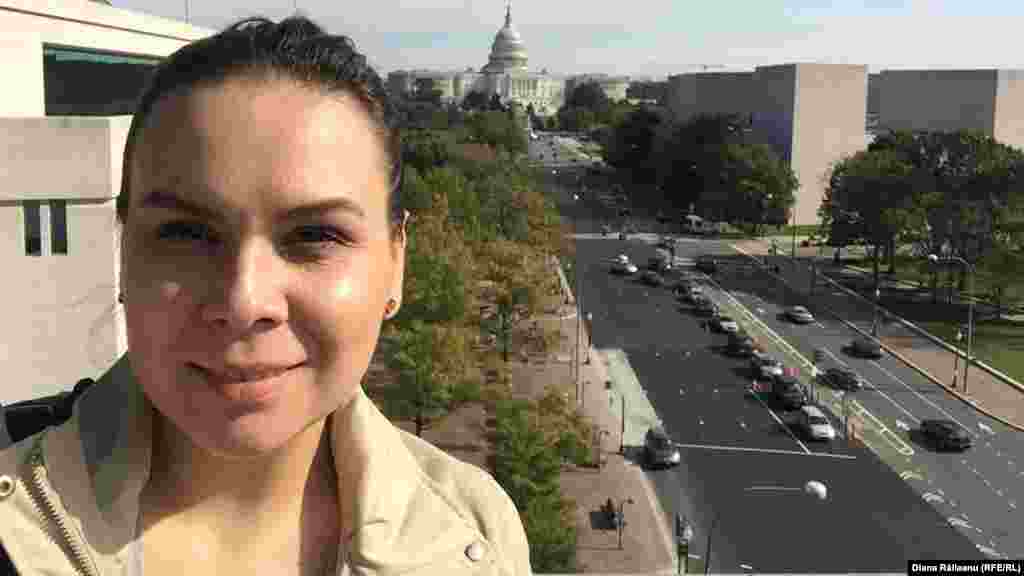 Diana Răileanu la Washington DC