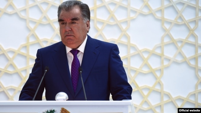 Эмомали Рахмон, президент Таджикистана
