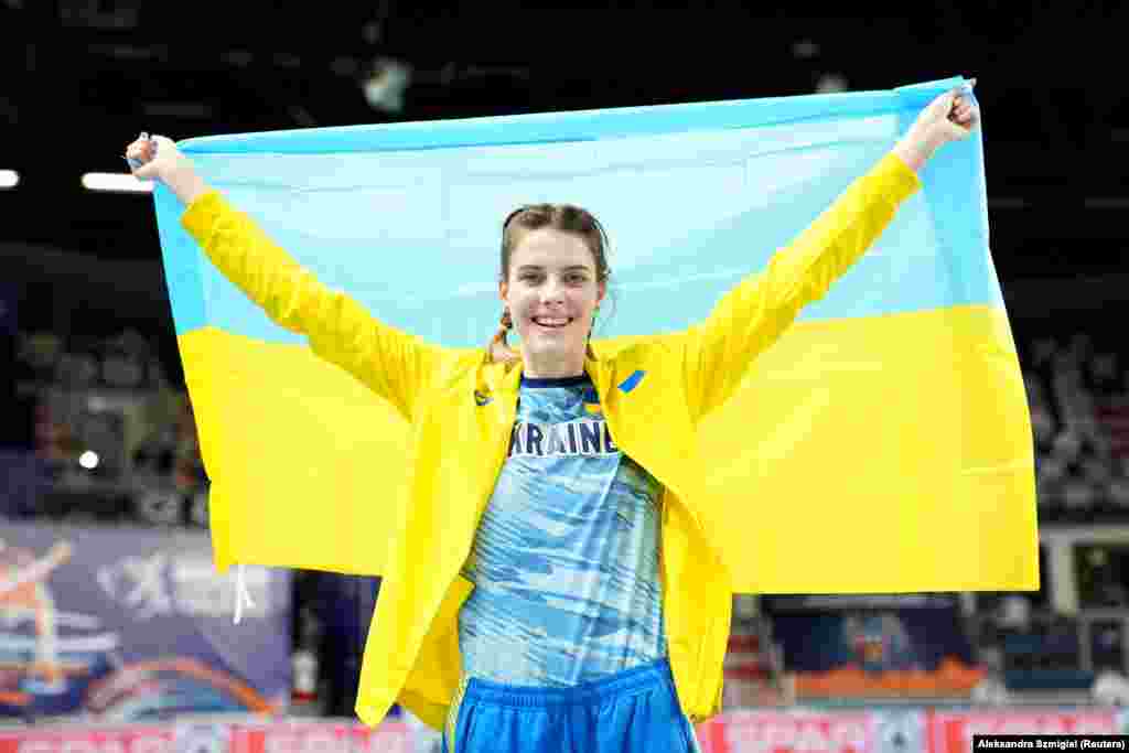 19-летняя украинская легкоатлетка Ярослава Магучих стала бронзовой медалисткой Олимпиады в Токио