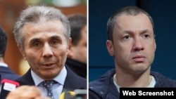 ფოტოკოლაჟი: "ქართული ოცნების“ დამფუძნებელი ბიძინა ივანიშვილი (მარცხნივ) და „კრიპტოვალუტის საქმეზე“ გასამართლებული გიორგი ბაჩიაშვილი