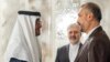 دیدار وزیر خارجه جمهوری اسلامی و رئیس امارات متحده عربی در ابوظبی