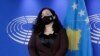 Vršilac dužnosti predsednika Kosova, Vjosa Osmani u Briselu 12. januara 2021.