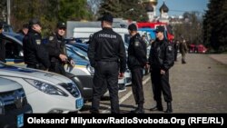 Одеські правоохоронці на навчаннях напередодні травневих свят, Одеса, 28 квітня 2017 року
