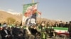 مراسم یادبود محسن فخری‌زاده که روز چهارشنبه در آبسرد دماوند، محل ترور این دانشمند هسته‌ای جمهوری اسلامی، برگزار شد.