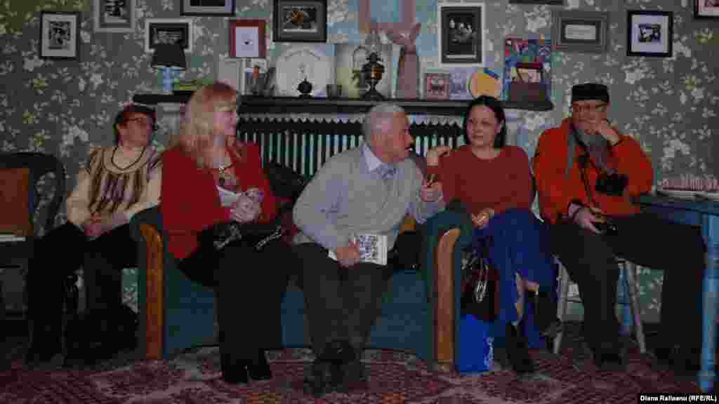 Moldova, justice minsiter Oleg Efrim, at RFE/RL' books release at cafe Propaganda in Chisinau