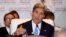 U.S. Secretary of State John Kerry addresses the "Friends of Syria" meeting in the Qatari capital, Doha, on June 22. 