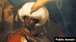 Portret de epocă al lui Abraham Hanibal