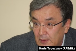 Асылбек Бисенбаев, главный редактор газеты "Комсомольская правда Казахстан". Алматы, 25 февраля 2014 года.