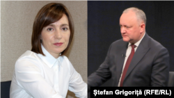 Moldova - Maia Sandu și Igor Dodon