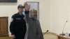 Armenia - Archbishop Mikael Ajapahian at a Yerevan court, 22Sep,2025