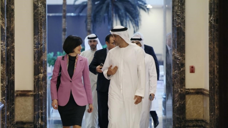 მაკა ბოჭორიშვილი არაბთა გაერთიანებული საამიროების საგარეო საქმეთა მინისტრს შეხვდა