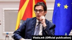 Presidenti i Maqedonisë së Veriut, Stevo Pendarovski. 