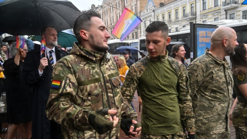 La Kiev s-a desfășurat primul marș Pride de la începutul invaziei ruse la scară largă