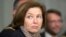 French Defense Minister Florence Parly attends a meeting at the Pentagon in Arlington, Virginia, on March 18. 