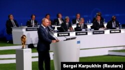 Govor Vladimira Putina na 68. Kongresu FIFA-e, Moskva