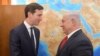 Israel -- Israeli Prime Minister Benjamin Netanyahu (R) speaks with US presidential advisor Jared Kushner, in Jerusalem, June 21, 2017