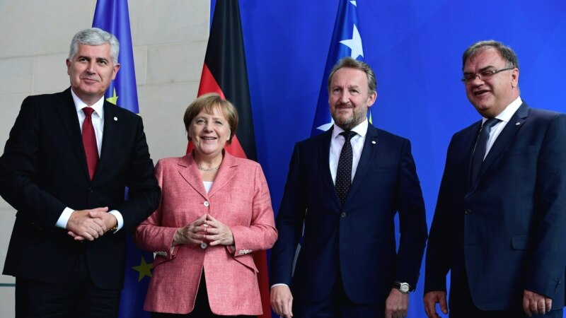 U srijedu sastanak članova Predsjedništva BiH sa Angelom Merkel