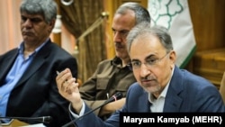 Reformist political figure and the new mayor of Tehran Mohammadali Najafi. August 26, 2017.