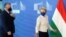 Amikor nem kértük az EU-hitelt: Orbán Viktor és Ursula von der Leyen Brüsszelben 2021. április 23-án