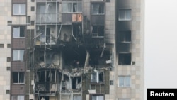 Москва. Котельникидеги дрон тийген көп кабаттуу үй