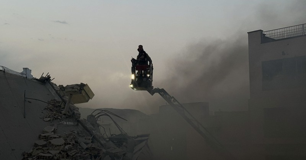 Scenes Of Destruction In Tehran After Israeli Attacks