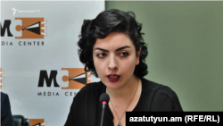 «Իմ քայլը» խմբակցության քարտուղար Հասմիկ Խաչունց, 16-ը հոկտեմբերի, 2019թ.