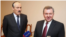 Глава Дагестана Рамазан Абдулитипов и полномочный представитель президента РФ в СКФО Олег Белавенцев