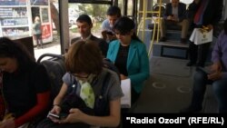 Wi-Fi в автобусных маршрутах в Душанбе.