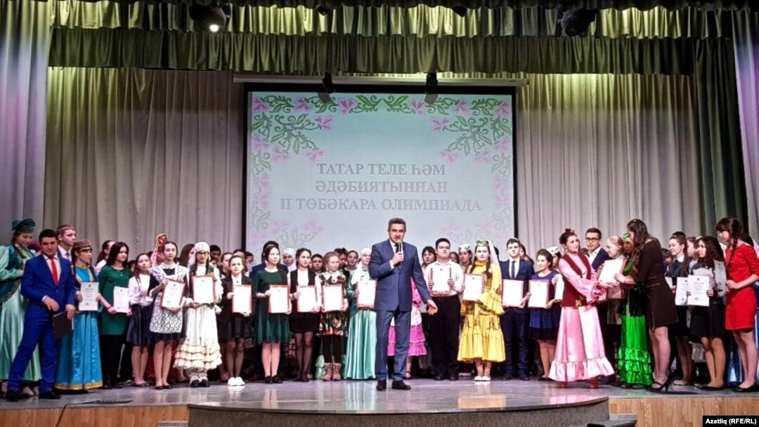 Төбәкара олимпиаданы йомгаклау тантанасында катнашучылар
