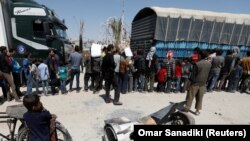 Douma, Siria, 16 aprilie 2018