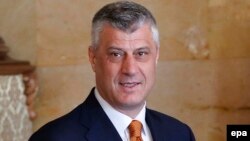 Косовскиот министер за надворешни работи Хашим Тачи 