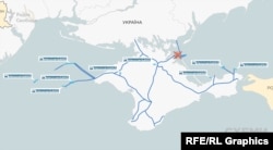 Девять месторождений, лицензию на разработку которых получил украинский «Черноморнефтегаз», теперь контролирует его российский клон