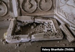 Национальный музей Пальмиры после разграбления