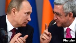 Vladimir Putin və Serzh Sarkisian - 2013