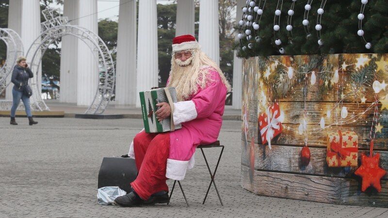 В Северной Осетии ограбили Деда Мороза